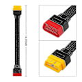 Pikkukuva 4 / 5: Uusi OBD OBD2 -jatkokaapelin liitin Launch X431 V/Easydiag 3.0/Mdiag/Golo Main 16Pin uros-naaras -kaapeli 36cm