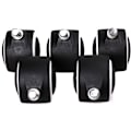 Miniatyrbilde 3 av 5: Sett med 5 harde gulv hjul 11mm - for kontorstol, 11/50 mm, W