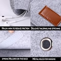 Miniatyrbillede 5 af 5: ##/Filtet Sengepose Sofa Sengearrangør Sengehængende Opbevaringspose til Flaske##/