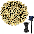 Miniatyrbild 1 av 6: ##/22m 200LED Solcells-Julbelysning Varmvit##/