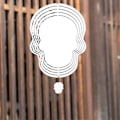 Pikkukuva 3 / 5: Sublimaatiotuulikello DIY Lämmönsiirto Alumiini 3D Tuulikello Sisä- ja ulkokäyttöön Puutarhaan Kuistille Metallinen Ripustuskoriste Skull