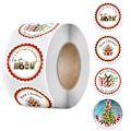 Pikkukuva 1 / 4: &4 Designs 1 tuuman jouluaiheiset sinettitarrat tarrat DIY-lahjojen leivontaan pakkauksiin kirjekuoriin paperitavaroiden koristeluun qy711-100kpl&