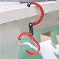 Miniatyrbillede 1 af 5: Roterende Hængende Spænde D-Type Karabiner Klips (Rød 5.84*4.82cm),