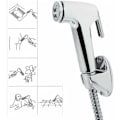 Miniatyrbillede 4 af 4: Bruse-Bidet Toilet Multifunktionel Håndbruser med Slangeholder