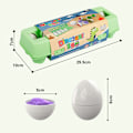 Miniatyrbild 4 av 4: Matchande Pusselägg Utbildande Geometriska Leksaker, 12-pack Färg S