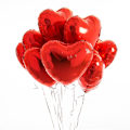 Miniatyrbillede 3 af 6: ##/10 stk. 18 tommer hjerteformede balloner lyserøde Til bryllup forlovelse dekoration Valentinsdag bryllupsfest dekoration##/
