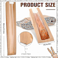 Miniatyrbild 5 av 5: 50 st, Brödpåse i papper med fönster för hembakat bröd, Baguettepåsar Brun Kraft Limpa Förvaringspåsar, Långa Franska Brödpåsar, Brödkex Förpackning B