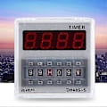 Miniatyrbillede 3 af 4: Programmerbart forsinkelsestidsrelæ Timer 0,1S-99H 8-Pin DH48s s (24V AC/DC)