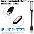 Miniatyrbild 3 av 5: 12 st USB LED-lampor, Mini USB Flexibel LED, Bokläslampa