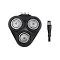 Miniatyrbilde 3 av 5: Erstatningsbarberhode for Philips S5000 S5370 S5571 S5420 S5140 S5078 S5077 S5050 S5082 Elektrisk barberblad - Svart