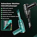 Miniatyrbillede 2 af 6: ##/Ledningsfri håndholdt støvsuger bilstøvsuger bærbar multifunktion##/