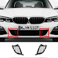 Miniatyrbillede 4 af 5: Front Kofanger Nedre Grill Dækning 51118075601 51118075602 til - 3 Serie G20 G21 318I 320I 325I 330I A
