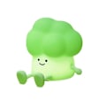 Miniatyrbild 1 av 5: Broccoli USB Uppladdningsbar Nattlampa med 3-Stegs Dimning - Mjukt Skimrande Sänglampa