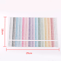 Miniatyrbillede 4 af 5: 15 Farver 900 Stykker, Rhinestone Stickers Adhesive Gem Smykker til