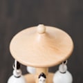 Miniatyrbillede 3 af 6: ##/Musikbøjle, roterende træbase, gave til piger##/