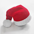 Miniatyrbild 4 av 6: ##/2-delad julhatt Stickad barnhatt##/