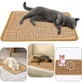 Miniatyrbilde 1 av 5: Katt-ripesmatte, Sisal Katt Rektangel Matte Sklisikker Praktisk