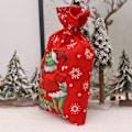 Miniatyrbillede 4 af 5: ##/2 stk. Julemonster Gavepose med Snøre, Genanvendelig Klud P##/