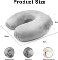 U-Pillow Resekudde, Flygplanshuvudstöd Resekudde, Minneskum