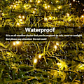 Miniatyrbild 5 av 6: ##/22m 200LED Solcells-Julbelysning Varmvit##/