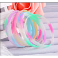 Miniatyrbilde 3 av 4: 50 stk. Silikon Armbånd Fluorescens Gløder i Mørket for K