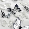 Miniatyrbilde 5 av 5: ##/36 Stykker 3D Fargerike Krystall Sommerfugl Veggklistremerker med Frost##/