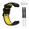 Miniatyrbillede 1 af 5: Passende rem til Garmin Forerunner 735xt 220 230 235 620 630 armbånd silikone stålspænde