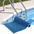 Miniatyrbild 4 av 5: Poolstegsmatta Ultratjock Slitstark PVC Förtjockad Poolstege Skyddsmatta för Hemmet C
