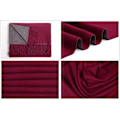 Miniatyrbild 6 av 6: ##/Vinterhalsduk Pashmina Sjal Wrap för Kvinnor Lång Stor Varm Tjock##/