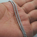 Miniatyrbillede 4 af 5: Fashion Titanium Stål Håndtaske Kæde DIY Skuldertaske Pung Rem Tilbehør 50cm