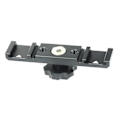 Miniatyrbillede 2 af 6: ##/Hotsko Mount Beslag Dobbelt Hotsko Forlængelsesstang Aluminium Monteringsplade Adapter Dobbelt Forlængelse Hotsko til LED Videolys Skærme##/