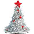 Miniatyrbillede 2 af 3: ##/(Sølv uden lys) Juletræshue, børnejulehue##/