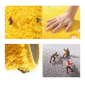 Miniatyrbild 3 av 5: En bit citron i en speciell formad områdematta 48x60cm Sovrum En