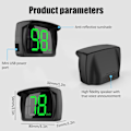 Miniatyrbillede 1 af 3: Digital Bil HUD GPS Head Up Speedometer Kmh Display Kompas Over