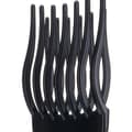 2 stycken The Big(Black) Afrokam, Plast Bredtandad Afrokam
