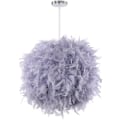 Miniatyrbild 2 av 5: Fjäderpendellampa, Modern 30CM Sfär Chandelier, E27 Tak