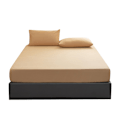 Miniatyrbilde 1 av 5: ##/Vasket bomulls khaki sengetrekk 120*200cm##/