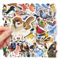 Miniatyrbillede 5 af 5: Små Fugle (Små) Vægmærkat Muralstickers Soveværelse Børn Nu