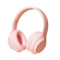Bluetooth Trådlöst Gaming Headset Multifunktion HiFi Stereo Brusreducerande Stark Bas Bluetooth Hörlurar Persika Rosa