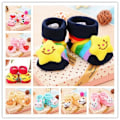 Miniatyrbild 1 av 4: ##/8 Par Halksäkra Strumpor för Babyflickor Pojkar 3D Djurmönster Set A 6-16 Månader##/