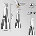 Miniatyrbilde 5 av 5: 360° Rotasjonslufter for kran, kjøkkenvask FM22/M20/M22/M24 Vann