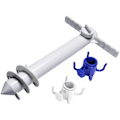 Miniatyrbillede 2 af 5: ##/Universal Strandparasol Stativ - Parasolholder Skrues Ind i##/