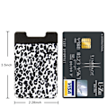 Miniatyrbild 4 av 5: ##/Dubbellagers Lycra Mobiltelefon Korthållare - Zebra Tryck, Multifunktion##/