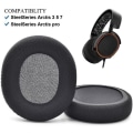 Miniatyrbild 5 av 5: Ersättningsöronskydd för SteelSeries Arctis 3 5 7 Gaming Headset