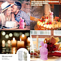Miniatyrbillede 3 af 5: ##/Lysform Par - Par i Kærlig Omfavnelse Familie Lys Silikonform, Par Lys##/