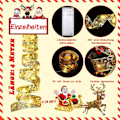 Miniatyrbillede 2 af 5: ##/Julelys bånd (4M, Varmt Hvidt Lys), Lys##/