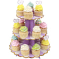 Miniatyrbild 2 av 5: (32cm*30cm) Cupcakesställ 3-våningar Kartong Cupcakesställ för Baby