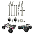 Miniatyrbilde 4 av 5: Metalldifferensial og drivakselsett for Scy 16101 16102 16103 16201 Pro 1/16 Børsteløs Rc Bil Upg