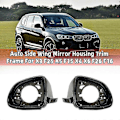 Miniatyrbilde 2 av 5: Auto Venstre Side Sidespeilhus Deksel Ramme for- X3 F25 X5 F15 2014-2018 X4 X6 F26 F16 2014-2018 D