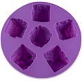 Miniatyrbild 4 av 5: 1 Hålighet Bakverk Verktyg Icke-Klebrig Silikonform för Muffins, Ch